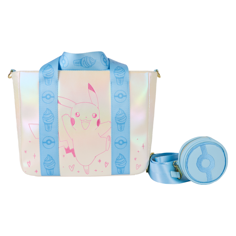 ⚡ Bolso Tote Pokémon Pikachu con Monedero Desmontable Loungefly