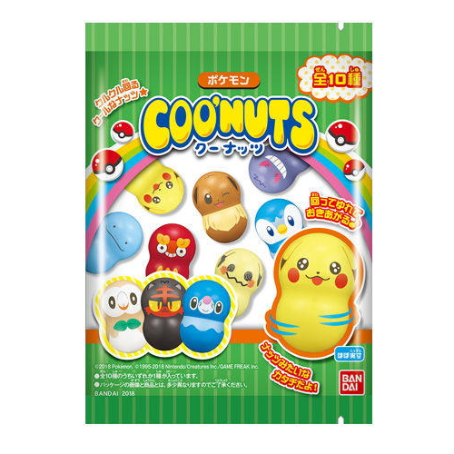 ✨CooNuts Pokémon & Candy Shokugan Bandai