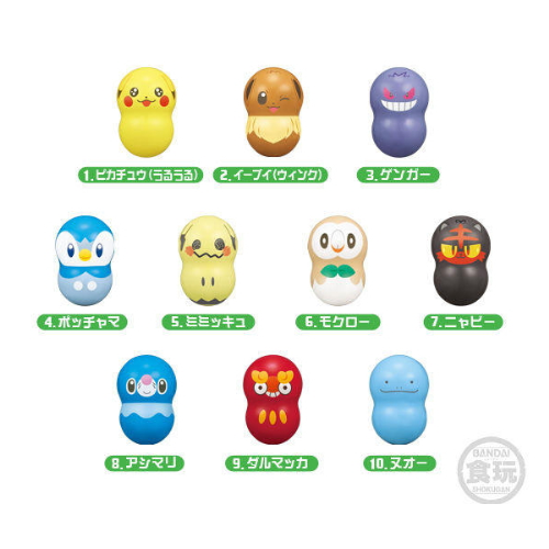 ✨CooNuts Pokémon & Candy Shokugan Bandai