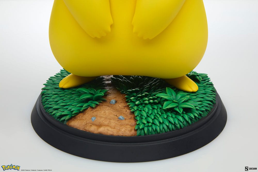 ⚡Figura Pikachu Pokémon Tamaño Real Sideshow 47cm