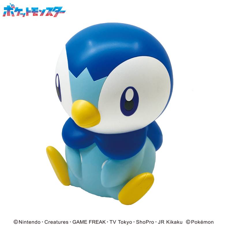 🐧Figura Hucha Piplup Pokémon – Edición Original Japonesa
