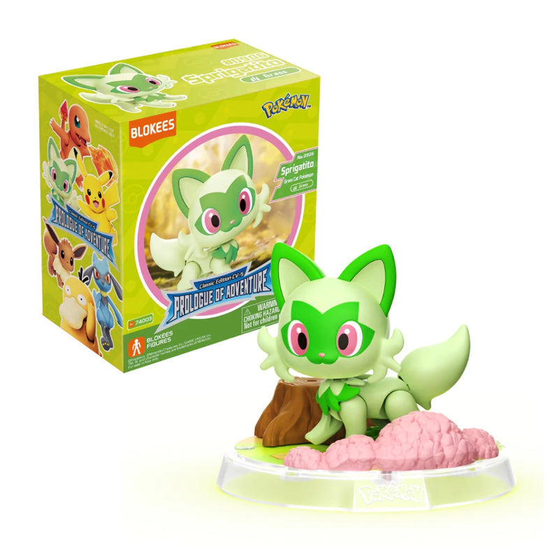 🎁Figuras Edición Clásica: CV-S Pokémon Blokees Caja de 6 figuras