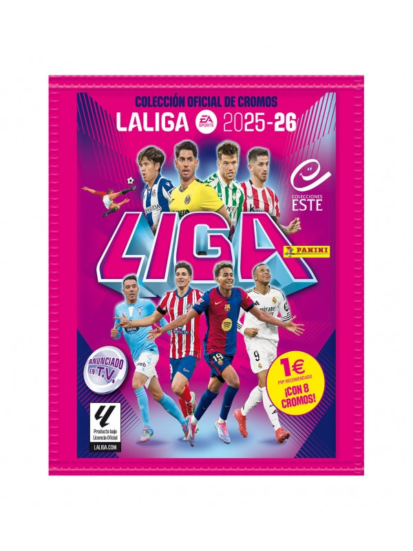 ⚽️Caja 50 Sobres La Liga 2025/26 de Panini Cromos