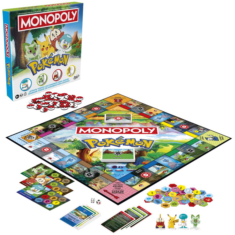 🎲Juego de Mesa Monopoly Pokémon