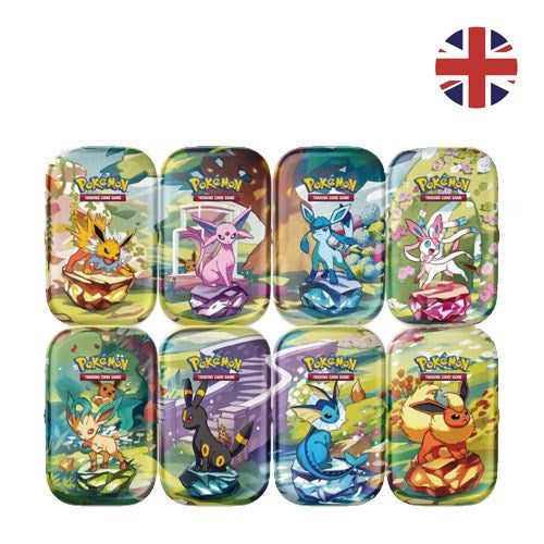 🥇 Pokémon TCG: Mini Tin SV8.5 – Inglés