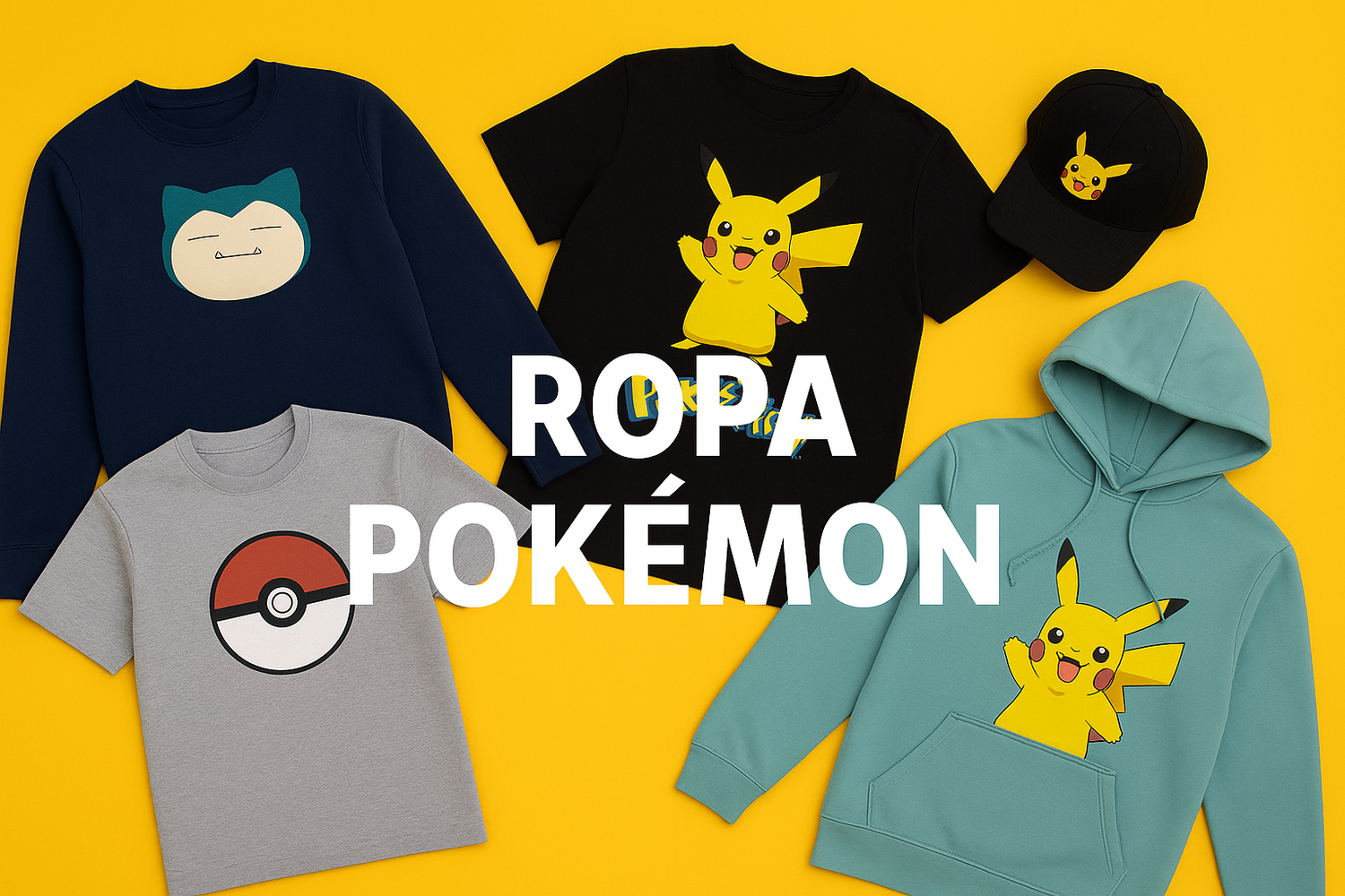 🧢👕Ropa Pokémon