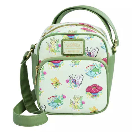 🌿 Bolso Bandolera Pokémon tipo planta Loungefly