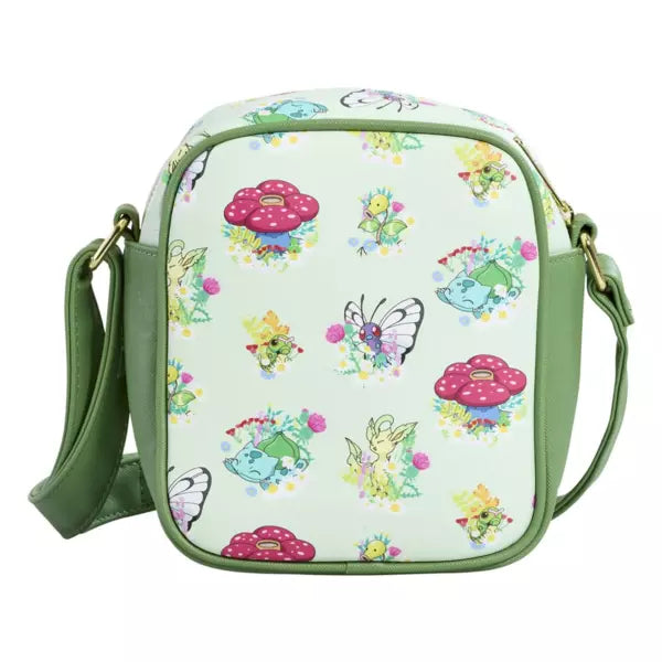 🌿 Bolso Bandolera Pokémon tipo planta Loungefly