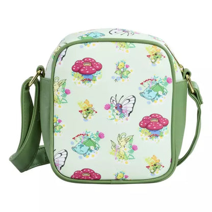 🌿 Bolso Bandolera Pokémon tipo planta Loungefly