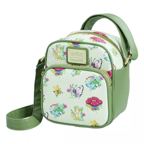 🌿 Bolso Bandolera Pokémon tipo planta Loungefly
