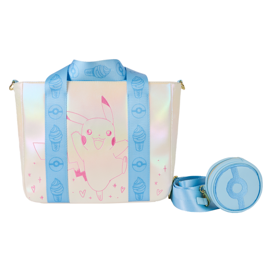 ⚡ Bolso Tote Pokémon Pikachu con Monedero Desmontable Loungefly
