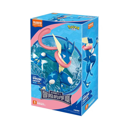 💦Figura Edición Clásica L Greninja Amphinobi Pokémon Blokees
