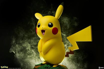 ⚡Figura Pikachu Pokémon Tamaño Real Sideshow 47cm