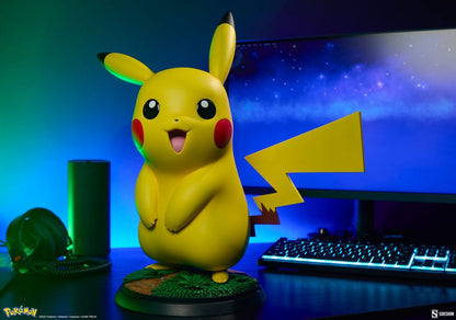 ⚡Figura Pikachu Pokémon Tamaño Real Sideshow 47cm