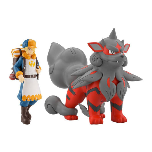 Figura Región de Hisui Volo & Arcanine Pokémon Edición Limitada [Bandai Premium]