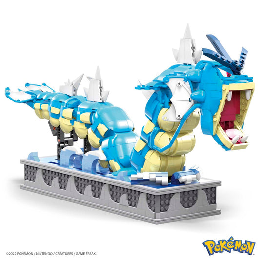 🐉Figura Mattel Mega Construx Motion Pokemon Gyarados 2186 Pcs