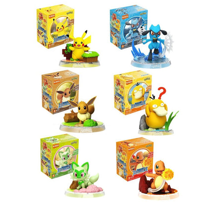 🎁Figuras Edición Clásica: CV-S  Pokémon Blokees Caja de 6 figuras