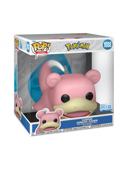 🐢 Funko Pop Jumbo Slowpoke Pokémon 10" Exclusivo