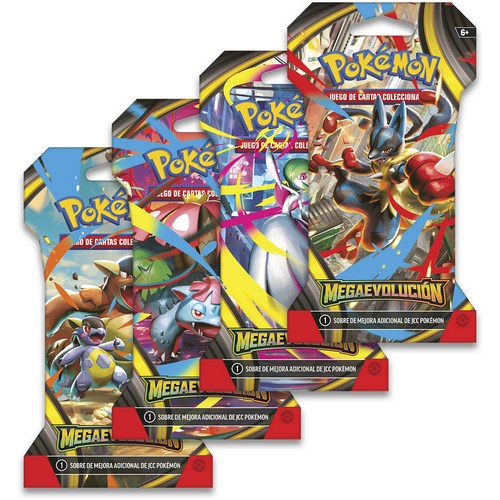POKEMON MEGA 01 TCG - SOBRE DE REFUERZO CON FUNDA ESPAÑOL