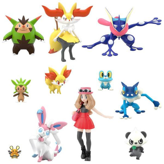 🌍 Pokémon Scale World Kalos Set Shokugan