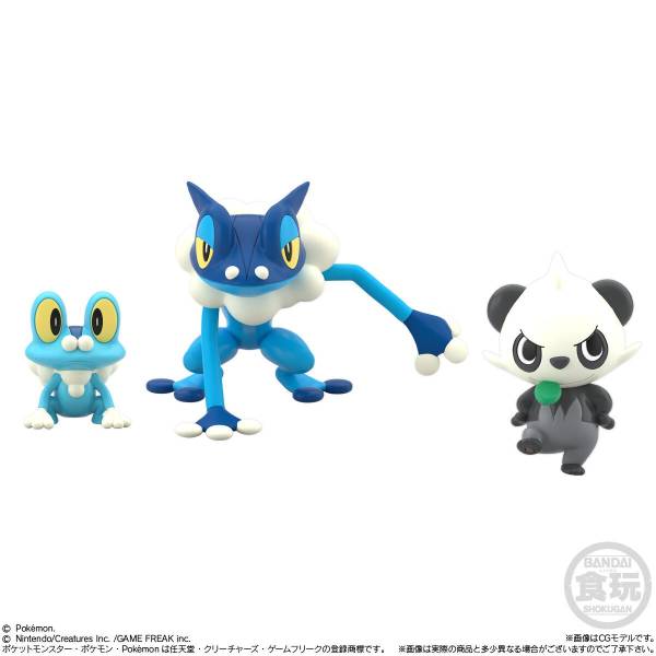 🌍 Pokémon Scale World Kalos Set Shokugan