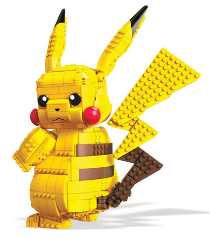 🧱 Pokémon Kit de Construcción Mega Construx Jumbo Pikachu 33 cm