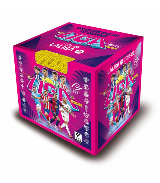 ⚽️Caja 50 Sobres La Liga 2025/26 de Panini Cromos