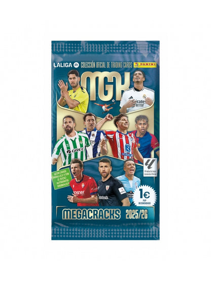 ⚽️Caja 50 Sobres Megacracks 2025/26 de Panini Cromos