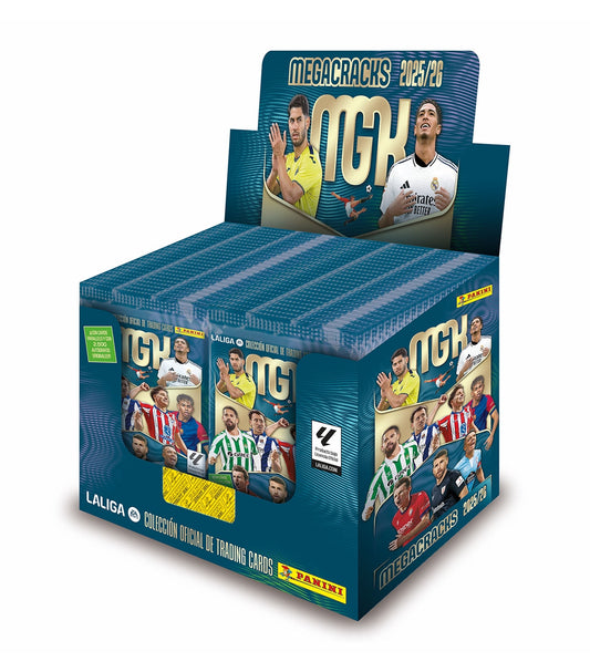 ⚽️Caja 50 Sobres Megacracks 2025/26 de Panini Cromos