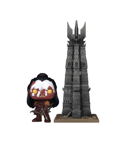 🏰 Funko Pop! Town – Lurtz con Orthanc El Señor de los Anillos