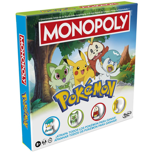 🎲Juego de Mesa Monopoly Pokémon