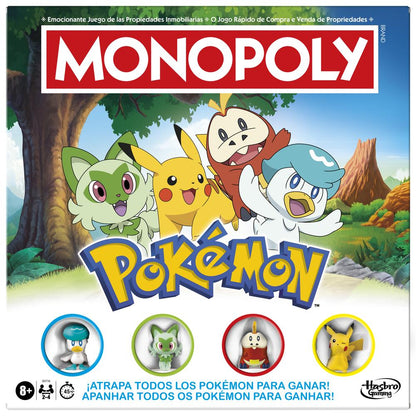 🎲Juego de Mesa Monopoly Pokémon
