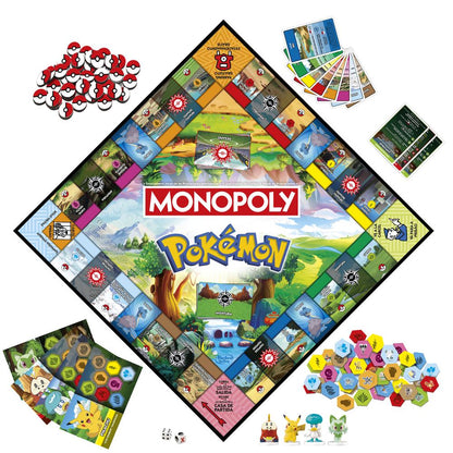 🎲Juego de Mesa Monopoly Pokémon